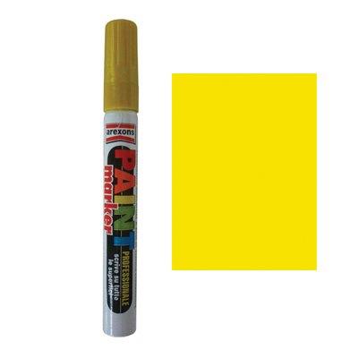 Pennarello paint marker arexons giallo (12 pezzi) Arexons 