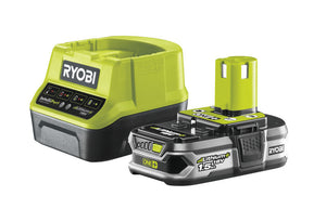 Rc18120-115-Kit Energia Batteria E Caricabatteria Veloce Da 1,5Ah 18V-Ryobi