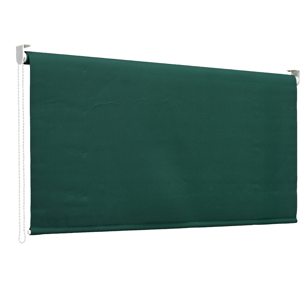 Tenda da Sole a Caduta 250x150 cm Tessuto in Poliestere Verde