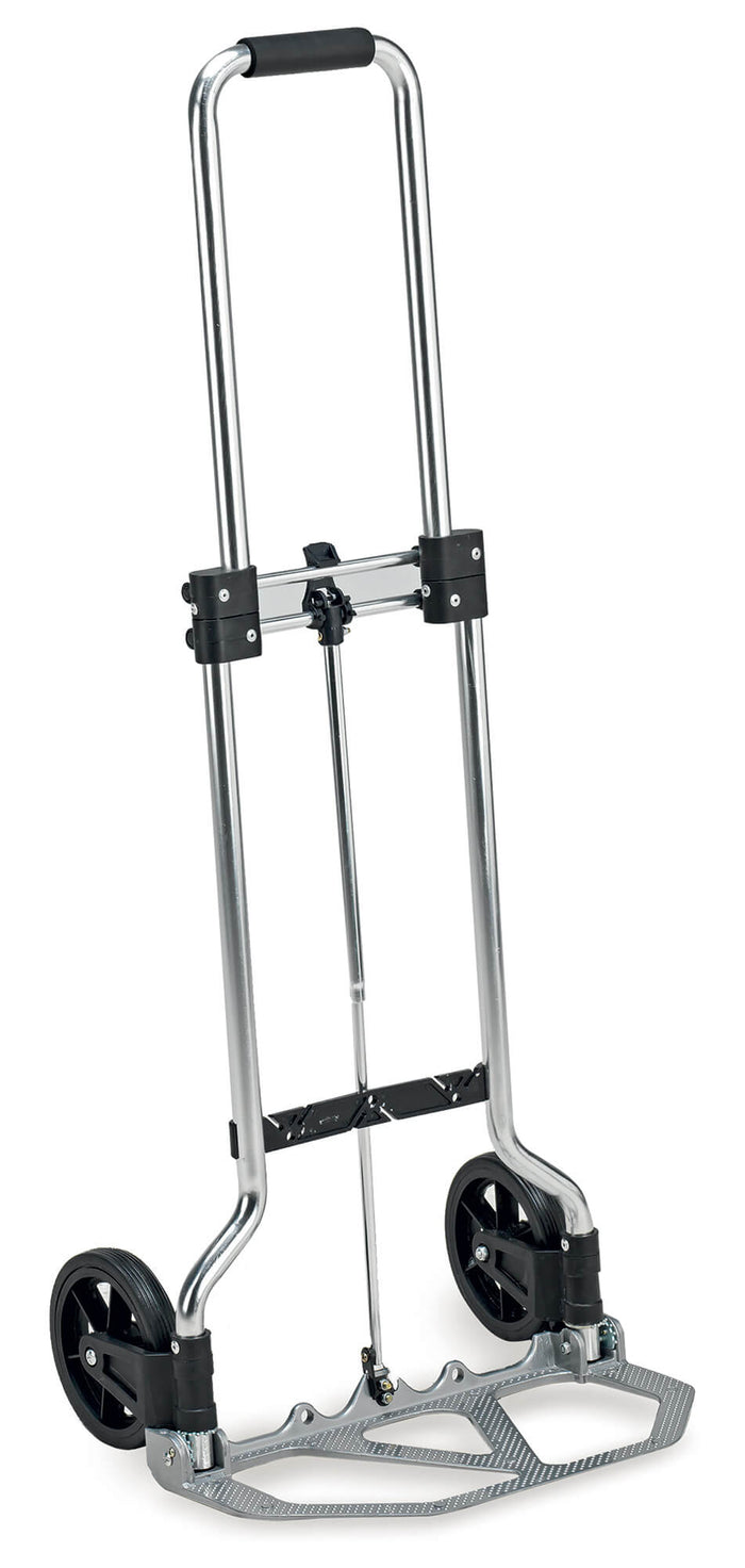 Carrello Pieghevole da Trasporto Portapacchi Carrellino in Alluminio max 45 Kg