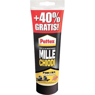 Pattex millechiodi forte e rapido gr 250+40% (12 pezzi) Pattex