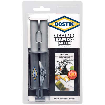 Bostik acciaio rapido mixer ml 24 (4 pezzi) Bostik 