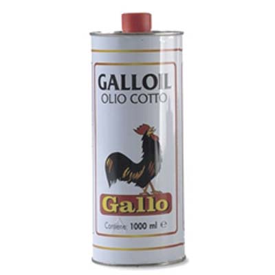 Olio lino cotto gallo lt 1 (20 pezzi) 