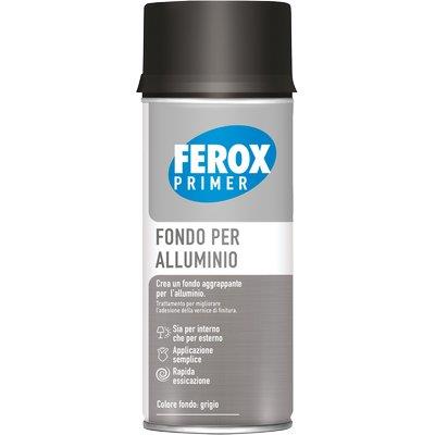 Fondo aggrappante spray ferox arexons alluminio ml 400 (6 pezzi) Arexons 