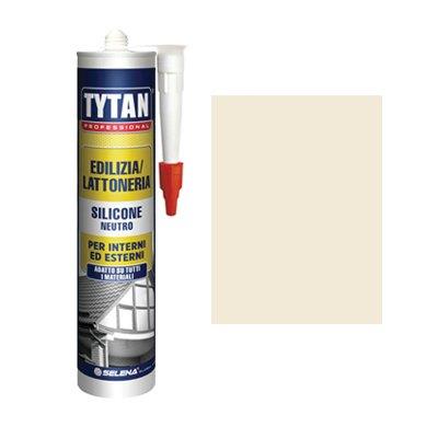 Silicone neutro tytan avorio ral 1013 ml 300 (2 pezzi) Tytan