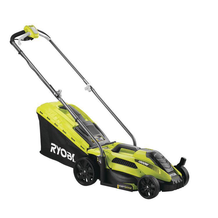 Rlm13E33S-Tosaerba Con Diametro Di Taglio 33Cm E Regolatore Altezza Fino A 60Mm Funzione 2In1 1300W-Ryobi