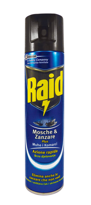 Raid mosche e zanzare ml.400 (12 pezzi) - Raid