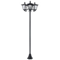 Easycomfort Lampada da Giardino Solare 3 LED Lampada da Terra Esterno Classico IP44 51.5×47×182.5cm