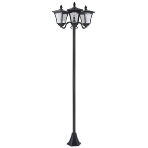 Easycomfort Lampada da Giardino Solare 3 LED Lampada da Terra Esterno Classico IP44 51.5×47×182.5cm