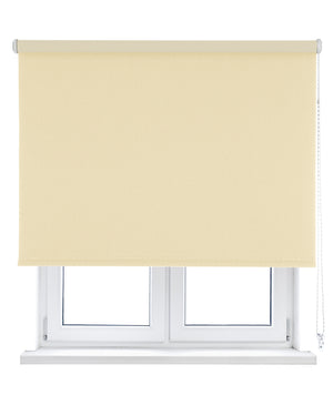 Tenda a rullo opaca termica/oscurante 220 X 250 cm colore Beige, Made in Europe