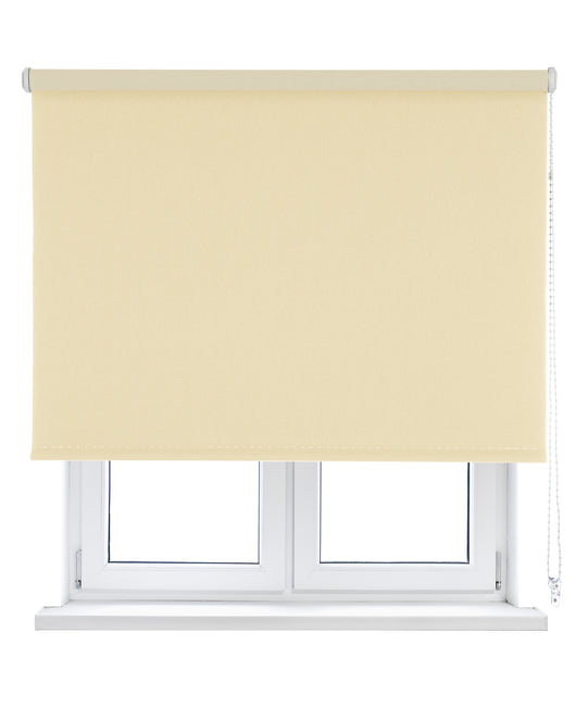 Tenda a rullo opaca termica/oscurante 135 X 250 cm colore Beige, Made in Europe