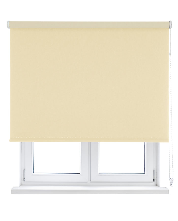 Tenda a rullo opaca termica/oscurante 180 X 250 cm colore Beige, Made in Europe