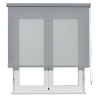 Tenda a rullo Screen  10% Grado di apertura 120 x 190 cm colore grigio perla, Made in Europe