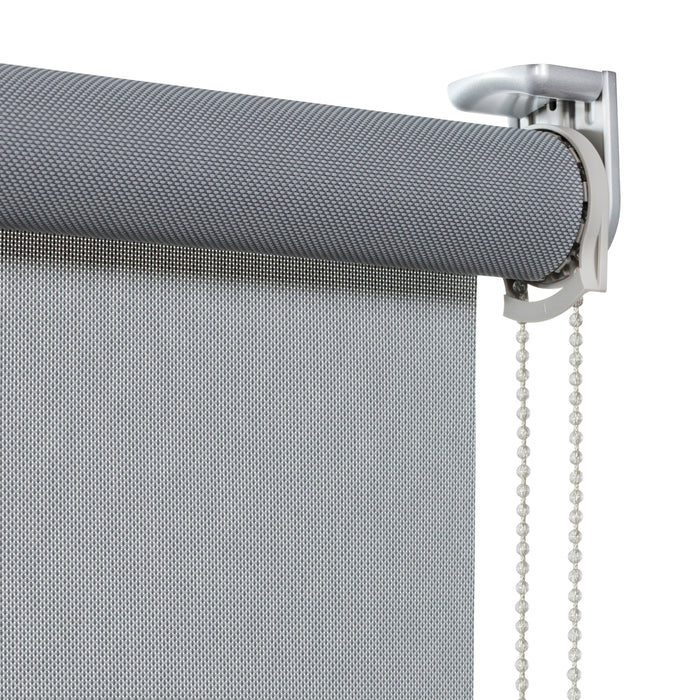 Tenda a rullo Screen  10% Grado di apertura 120 x 190 cm colore grigio perla, Made in Europe