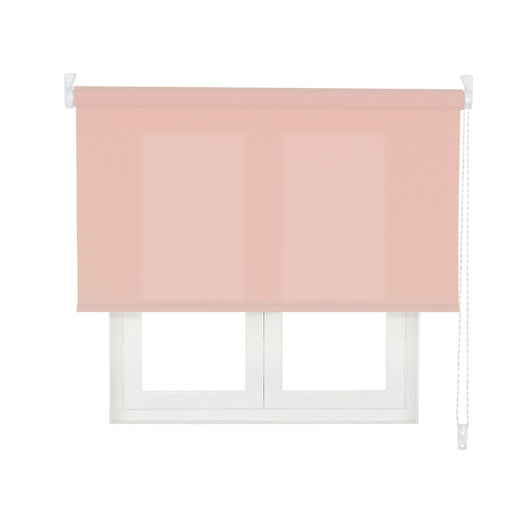 Tenda a rullo traslucida L2000 135 X 250cm colore Rosa quarzo, Made in Europe