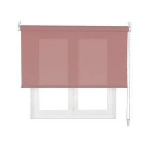 Tenda a rullo traslucida L2000 105 X 250cm colore Rosa antico, Made in Europe