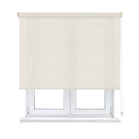 Tenda a rullo Easy Fix Screen 10% Grado di apertura Lino bianco 45 X 190 cm - Made in Europe