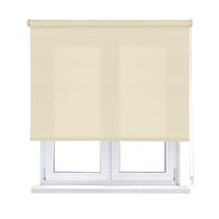 Tenda a rullo Easy Fix Translucent Ecofuture (100% tessuto riciclato) Ivory 45 X 190cm - Made in Europe