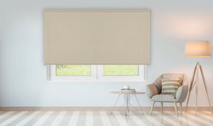 Tenda a rullo Traslucida Chela 105 X 250cm colore beige, Made in Europe