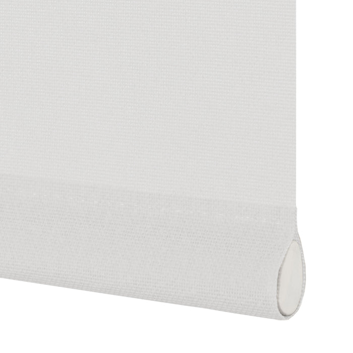 Tenda a rullo traslucida Cotone (Cotone riciclato) Bianco 220 X 250cm - Made in Europe