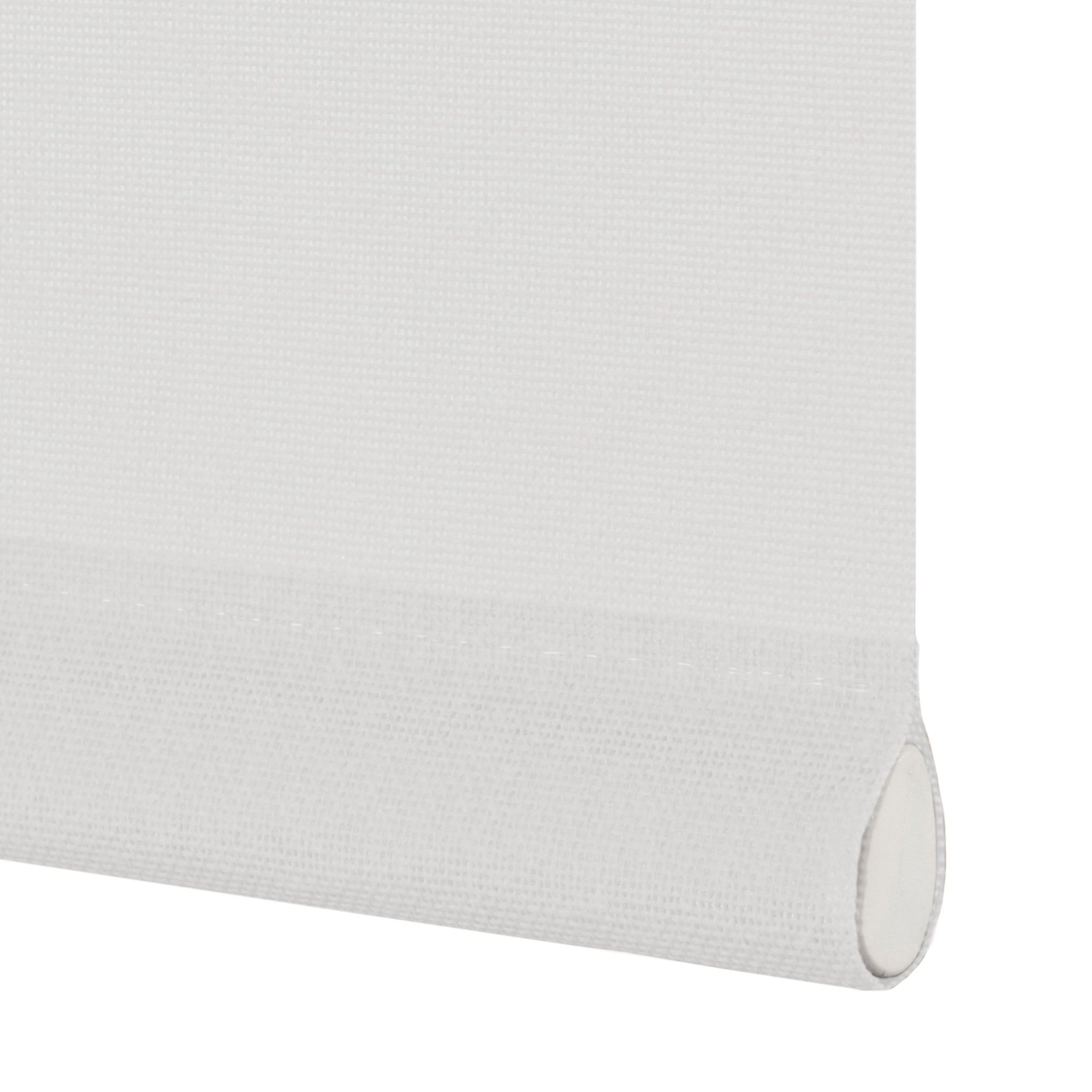 Tenda a rullo traslucida Cotone (Cotone riciclato) Bianco 105 X 250cm - Made in Europe