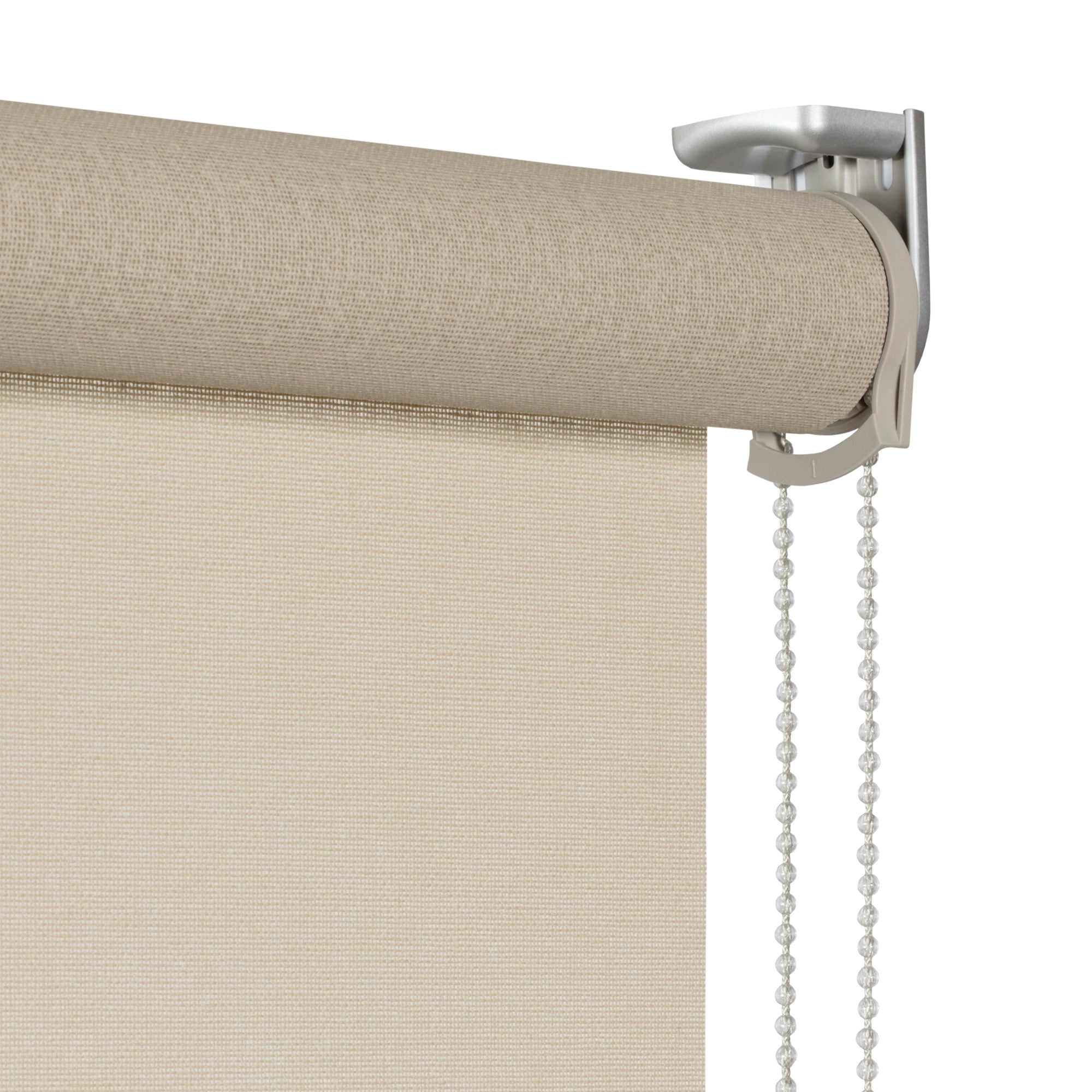 Tenda a rullo traslucida Cotone (Cotone riciclato) Beige 180 X 250cm - Made in Europe