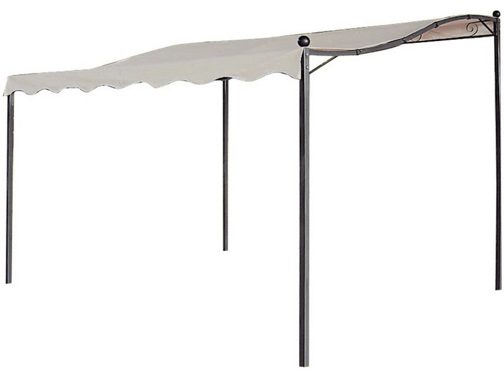 gazebo veranda mt. 3x2,5x2/2,6 h col. ecrÂ¨ cod:ferx.vit43769