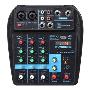 Mixer disc jockey oqan 625808 q mini usb black black