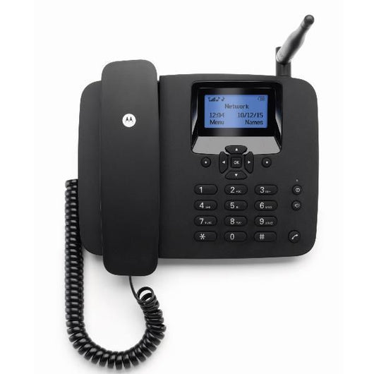 Motorola fw200l telefono dect identificatore di chiamata nero - 107FW200L