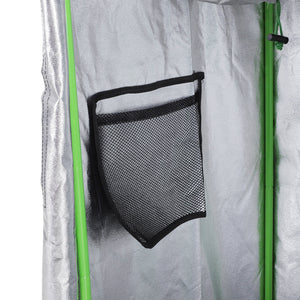 EasyComfort Tenda da Coltivazione Idroponica in Mylar e Oxford 600D per Riflettere la Luce grow box grow tenda 60x60x140 cm