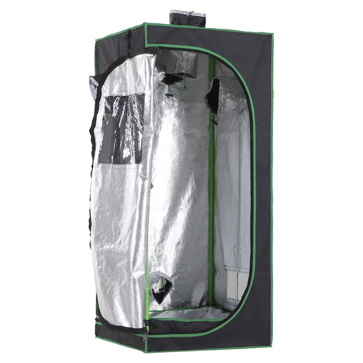 EasyComfort Tenda da Coltivazione Idroponica in Mylar e Oxford 600D per Riflettere la Luce grow box grow tenda 60x60x140 cm