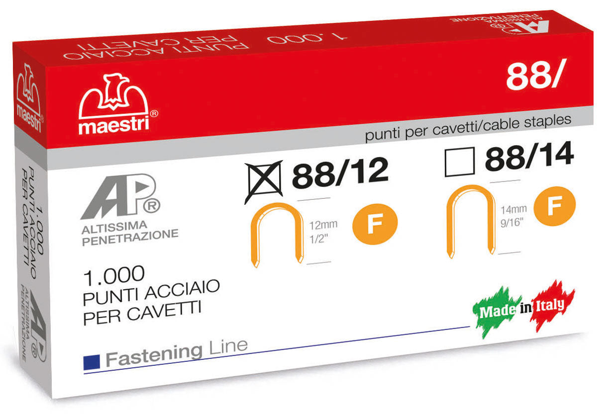 MAESTRI PUNTI ART. 88/12 (PZ.1000) MAESTRI SC 1,0