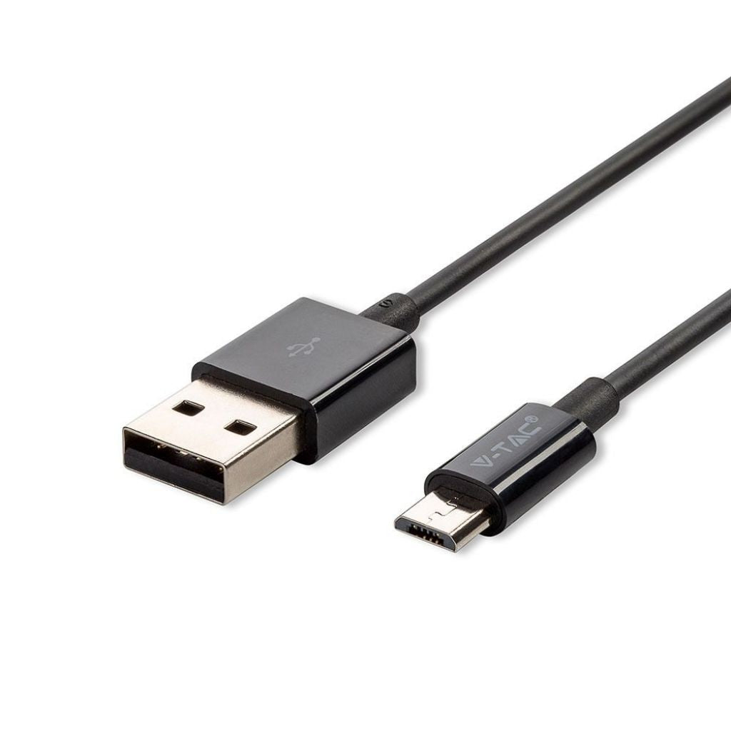 Cavo USB da 1 M Micro Black - serie d'argento