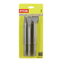 Rakspc03-Kit Punte Per Scalpello Sds Plus-Ryobi