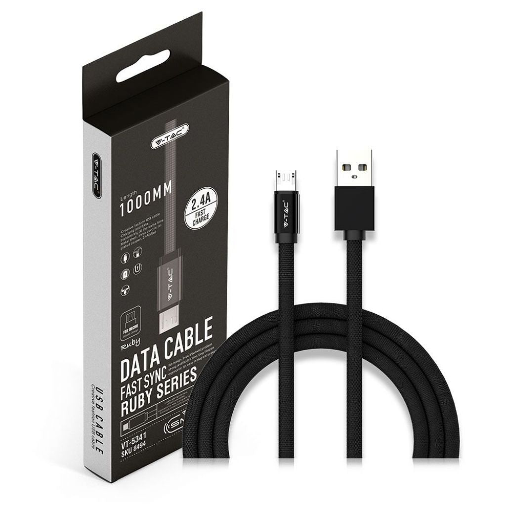 Cavo Micro USB da 1 M Black - Serie Ruby