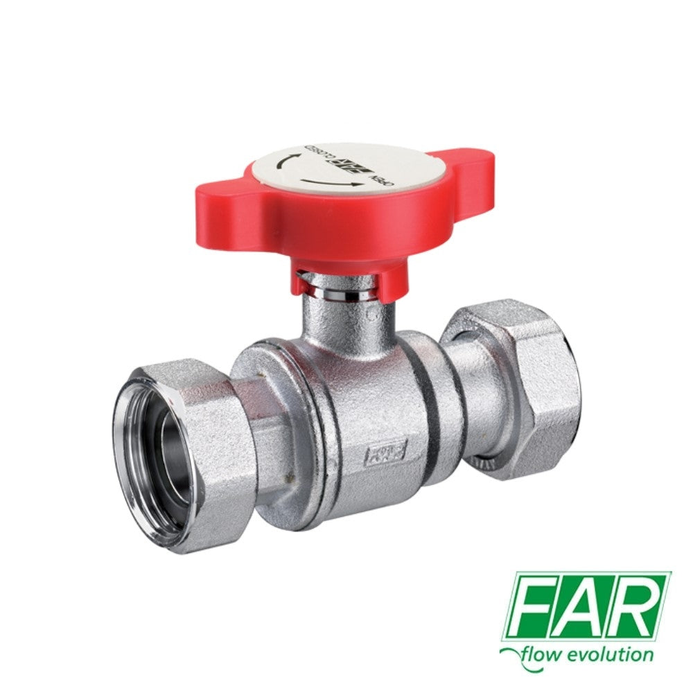 Valvola a Sfera 1''F x 1''F Portatermometro FAR 3056