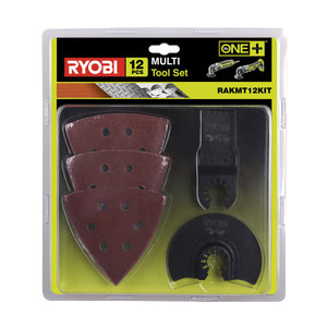 Rakmt12Kit-Kit Multi Tool Da 12 Pezzi Per Levigatura E Taglio-Ryobi