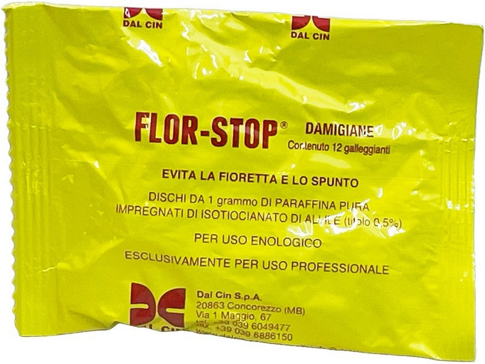 25pz antifioretta damigiane flor stop 12 pastiglie vit54452