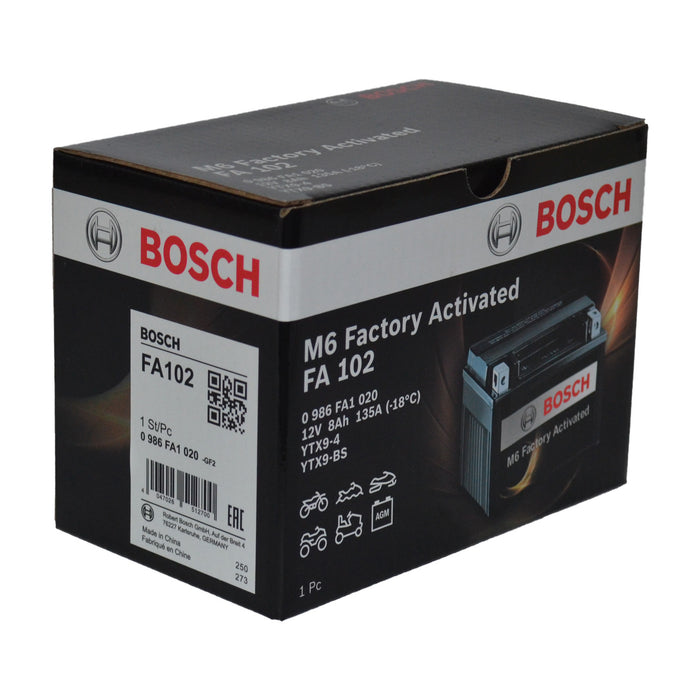 BATTERIA X MOTO BOSCH  8AH