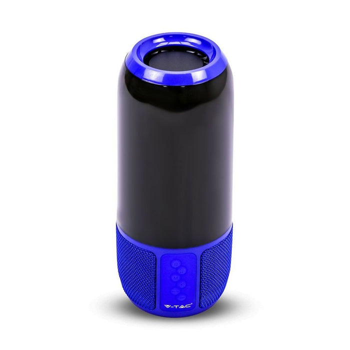 Altoparlante Bluetooth LED da 2*3W con blu di slot per schede USB e TF