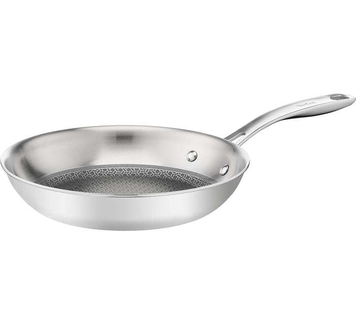 TEFAL Eternal Mesh E49706 Padella 28cm Antiaderente Wok per Tutti i Piani Cottura