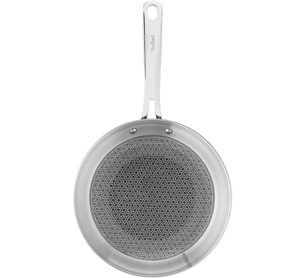 TEFAL Eternal Mesh E49706 Padella 28cm Antiaderente Wok per Tutti i Piani Cottura