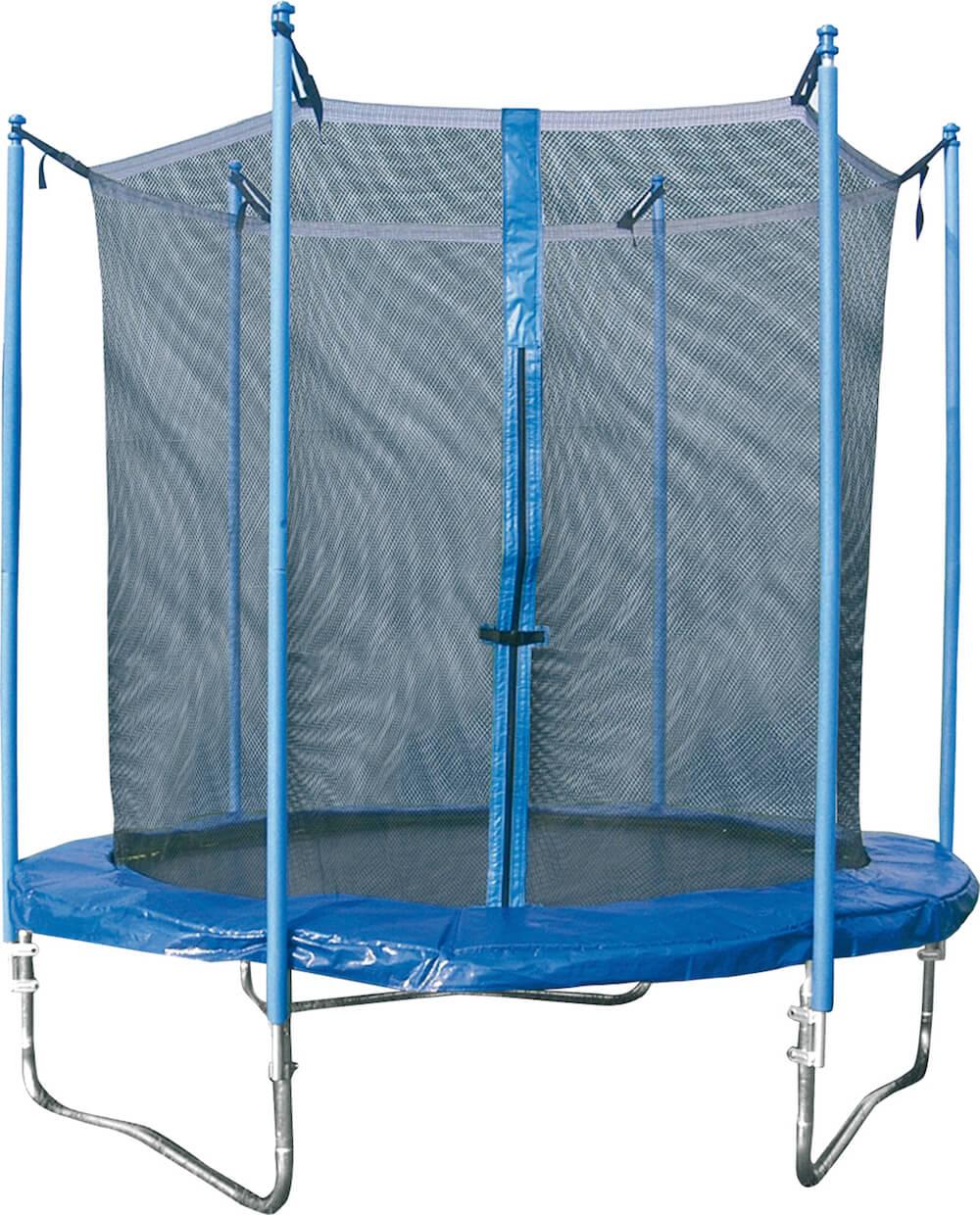 Trampolino Tappeto Elastico per Esterno con Rete di Protezione Diametro 183Cm Garlando Combi S