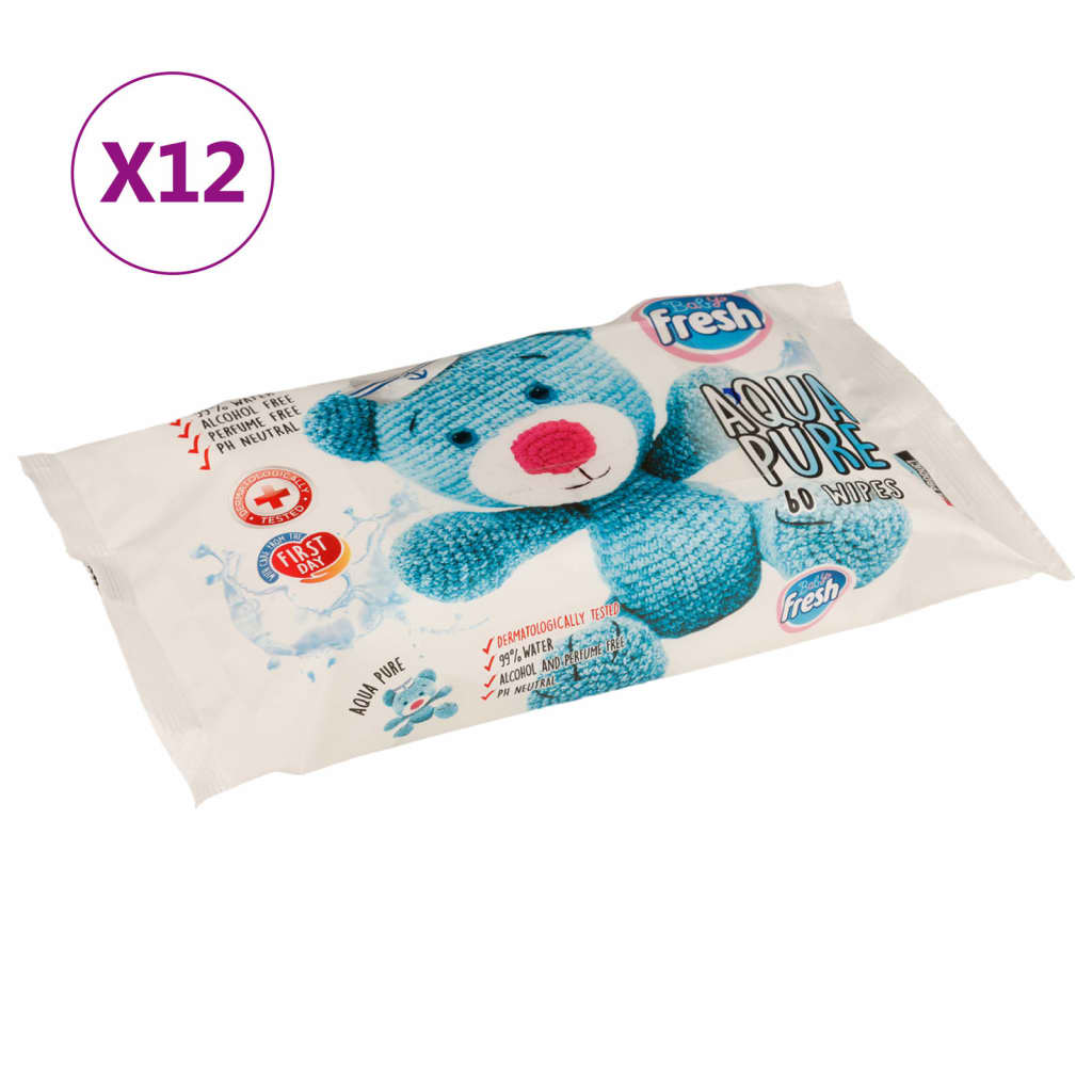 Salviette per Bambini 12 Confezioni 720 Salviettecod mxl 107665