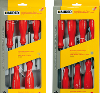 Cacciaviti serie 7pz reds maurer professional - cf blister