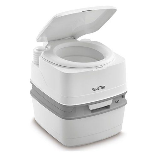 Wc portatile qube 165 porta potti bianco 38,3 x 42,7 x 41,4 cm 21l 92806