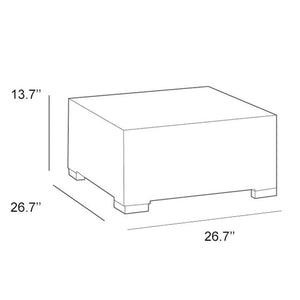 Keter Allibert Ottomana da Esterno California Grigio 444966