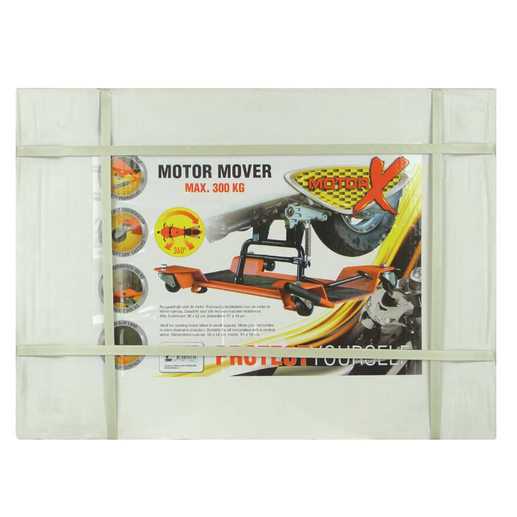 MotorX Cavalletto Sposta Moto Acciaio 300 kg 445123