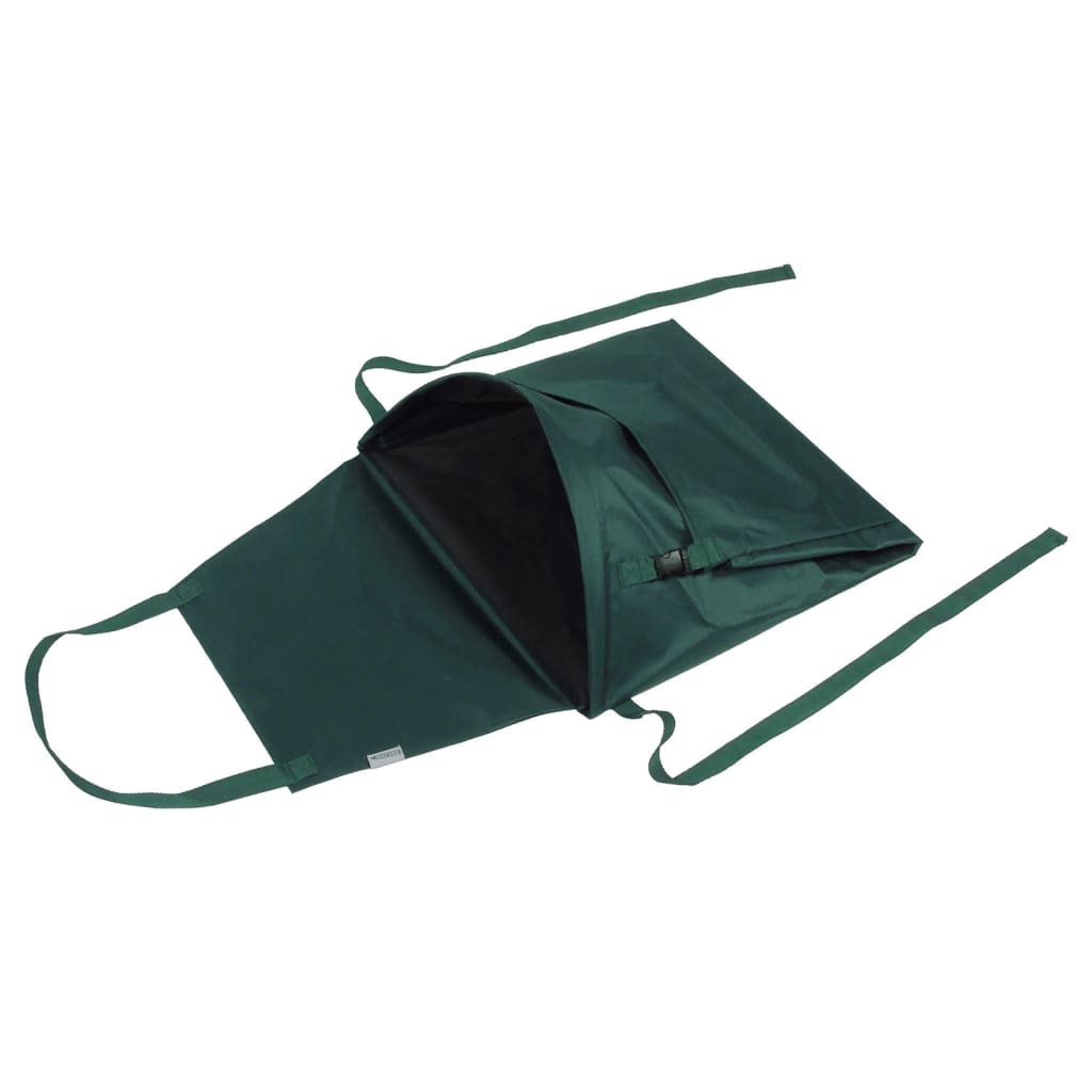 Nature Grembiule da Giardino con Tasca Pieghevole 130x55 cm Verde 447511