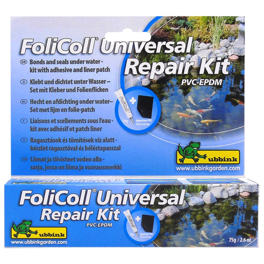 Ubbink Kit Riparazione per Stagno FoliColl 75g per AquaLiner PVC/EPDM 447555